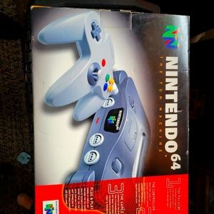 Nintendo 64 in original box Green Controller